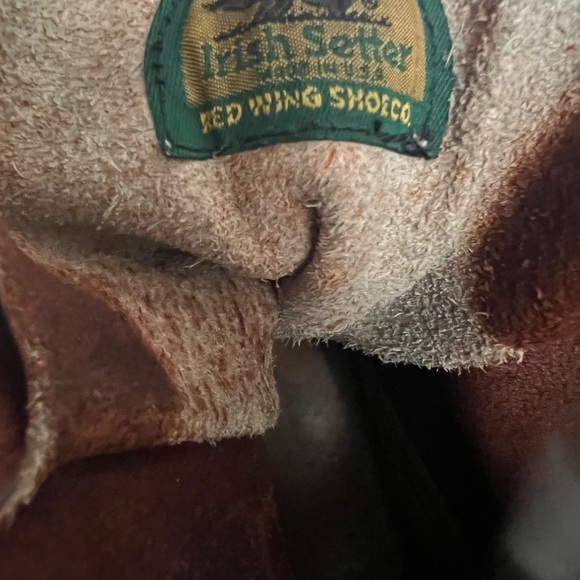 Vtg 80s, 90s Irish Setter Moc Toe Boots #877 Oro Russet Size 11.5 D Green Tag!! main image 13